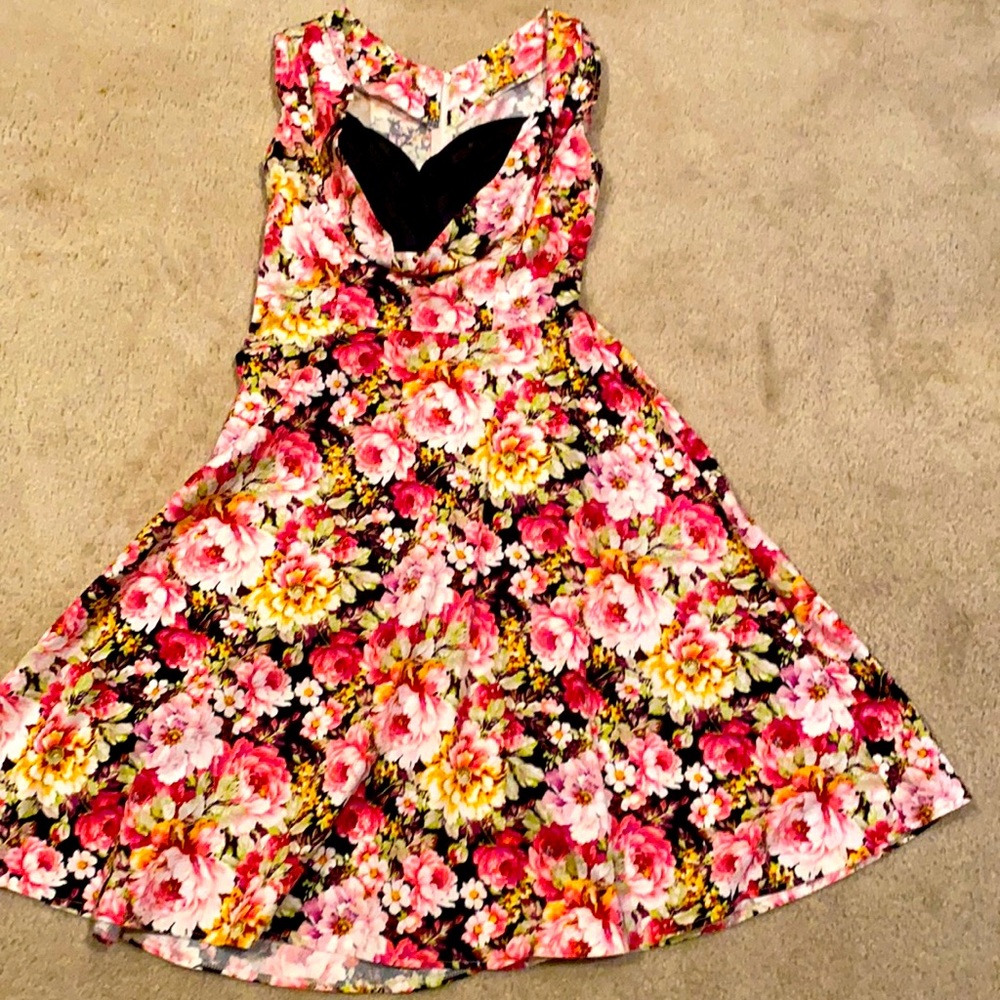 Flowered party dress